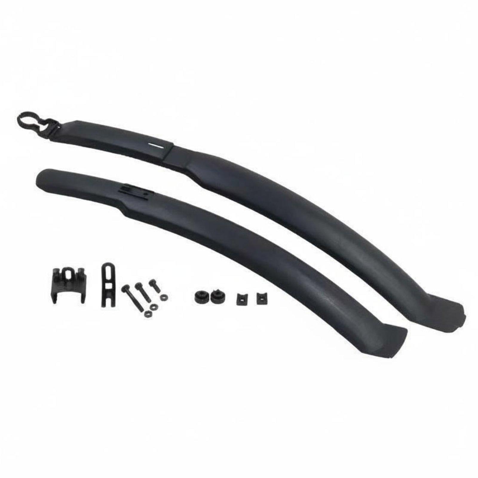 Cycling Commute In Rain - Road Bike Mudguard 700c Adjustable PP