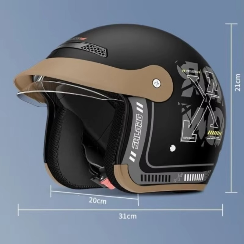 Warm Windproof Retro Half Helm - Commute Cycling Helmet review and price