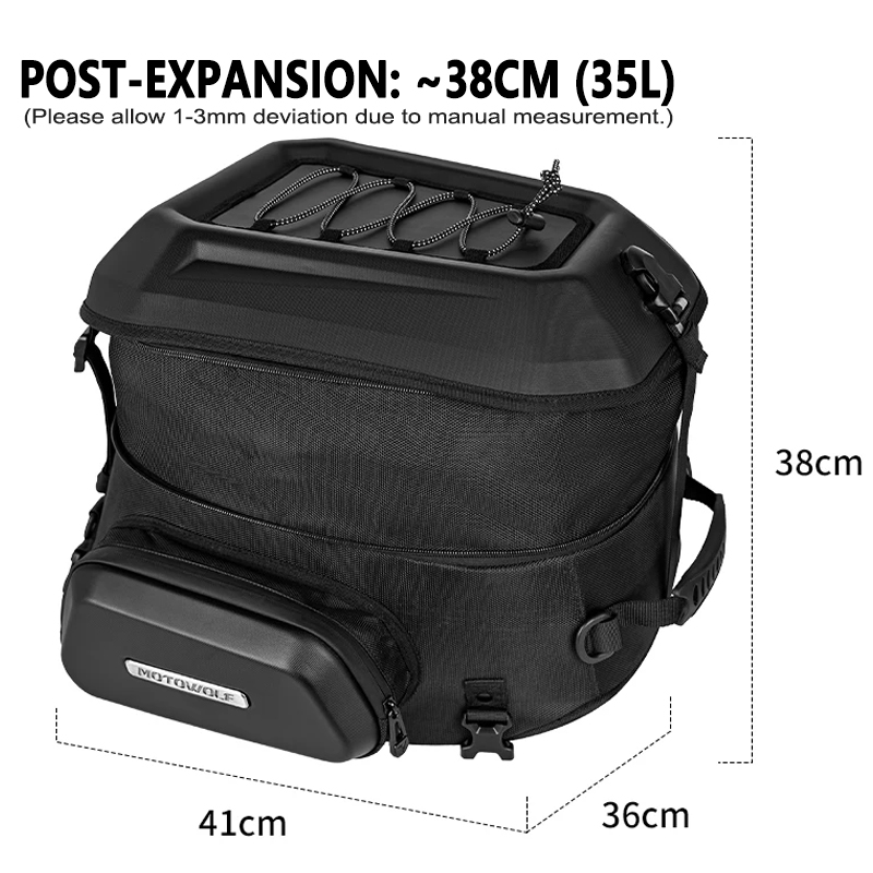 23-35L Waterproof Motor Back S - Panniers Waterproof Rear review and price