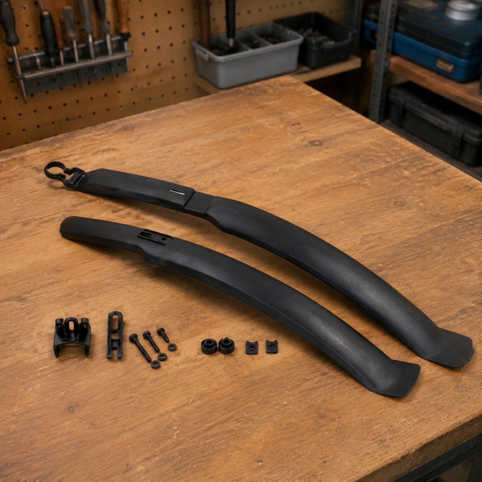 Road Bike Mudguard 700c Adjust - Cycling Commute In Rain review and price
