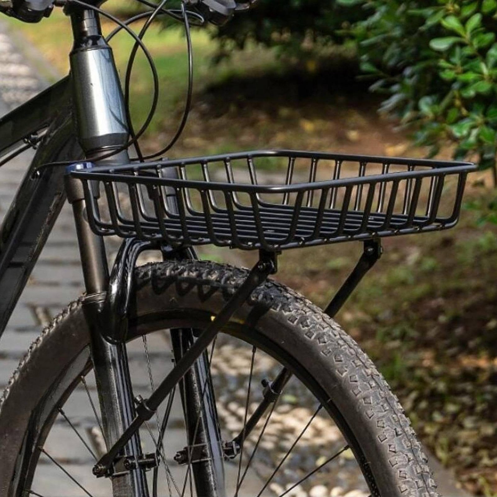 Aluminum Front Basket Lightwei - Cycling To Commute review and price