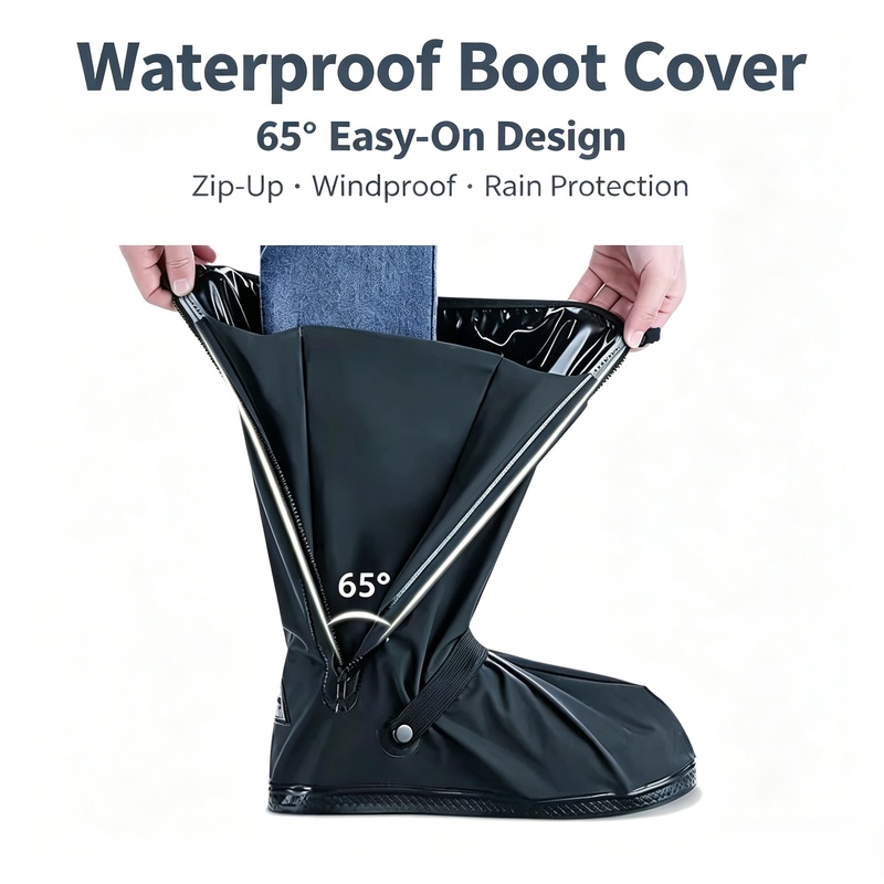 Reflective High‑Ankle Rain Boo - Cycling Commute In Rain review and price