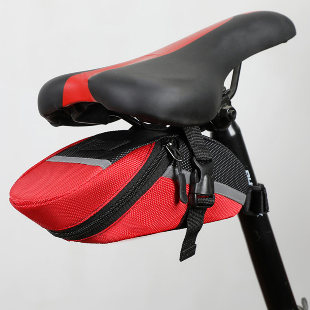 Red Waterproof Bike Saddle Tai - Saddle Bag Under Seat review and price