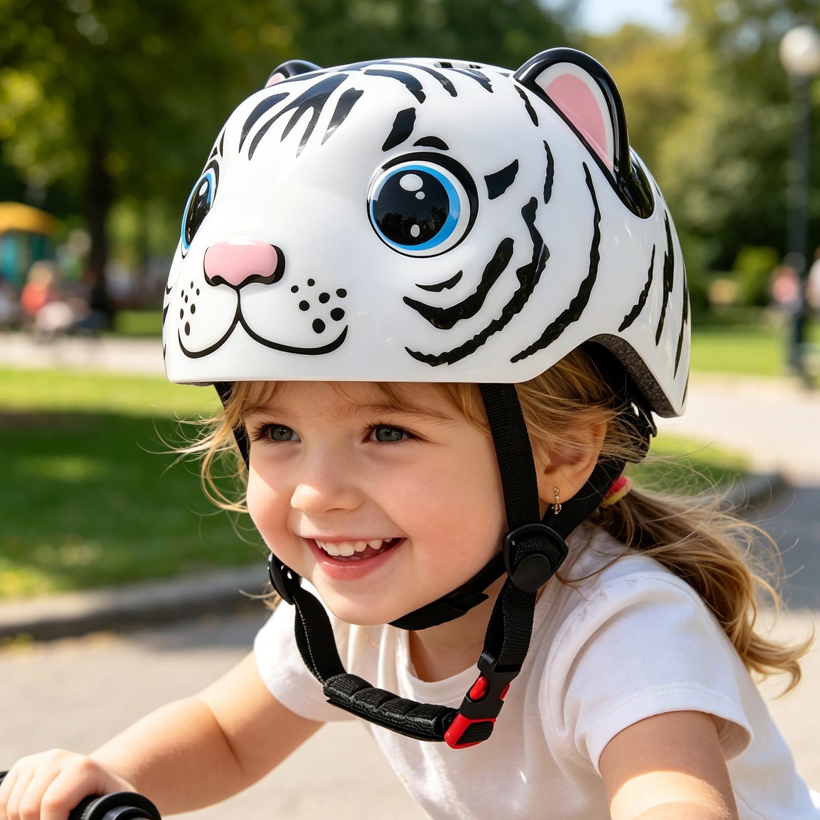 Child Bike Helmet Tiger Patter - Commute Cycling Helmet review and price