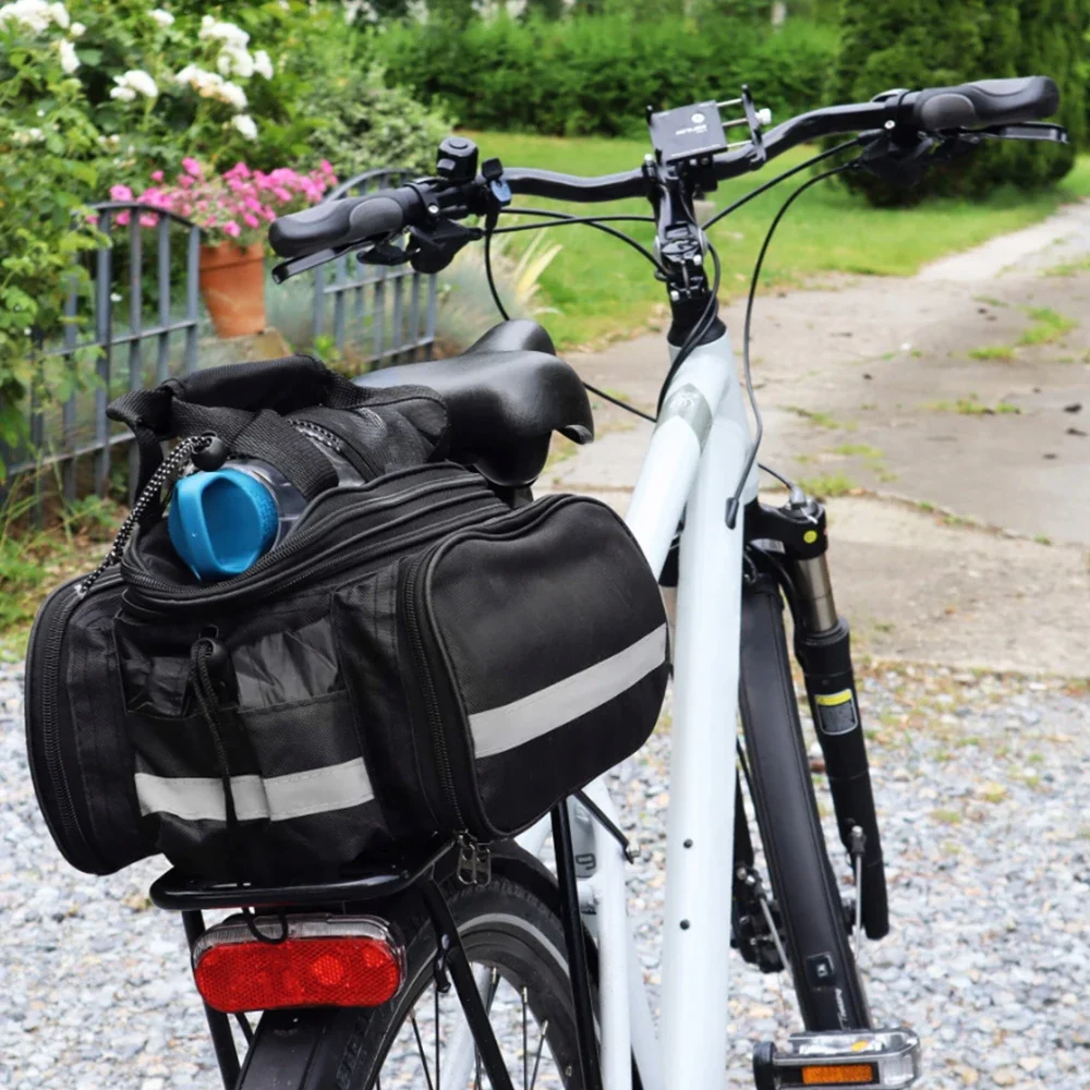 Bicycle Trunk Bag 27L Bicycle  - Cycling Commute In Rain review and price