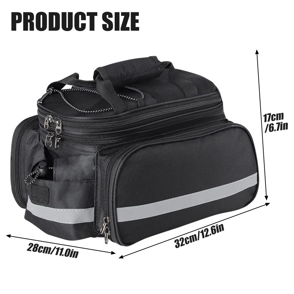 Bicycle Trunk Bag 27L Bicycle  - Cycling Commute In Rain review and price