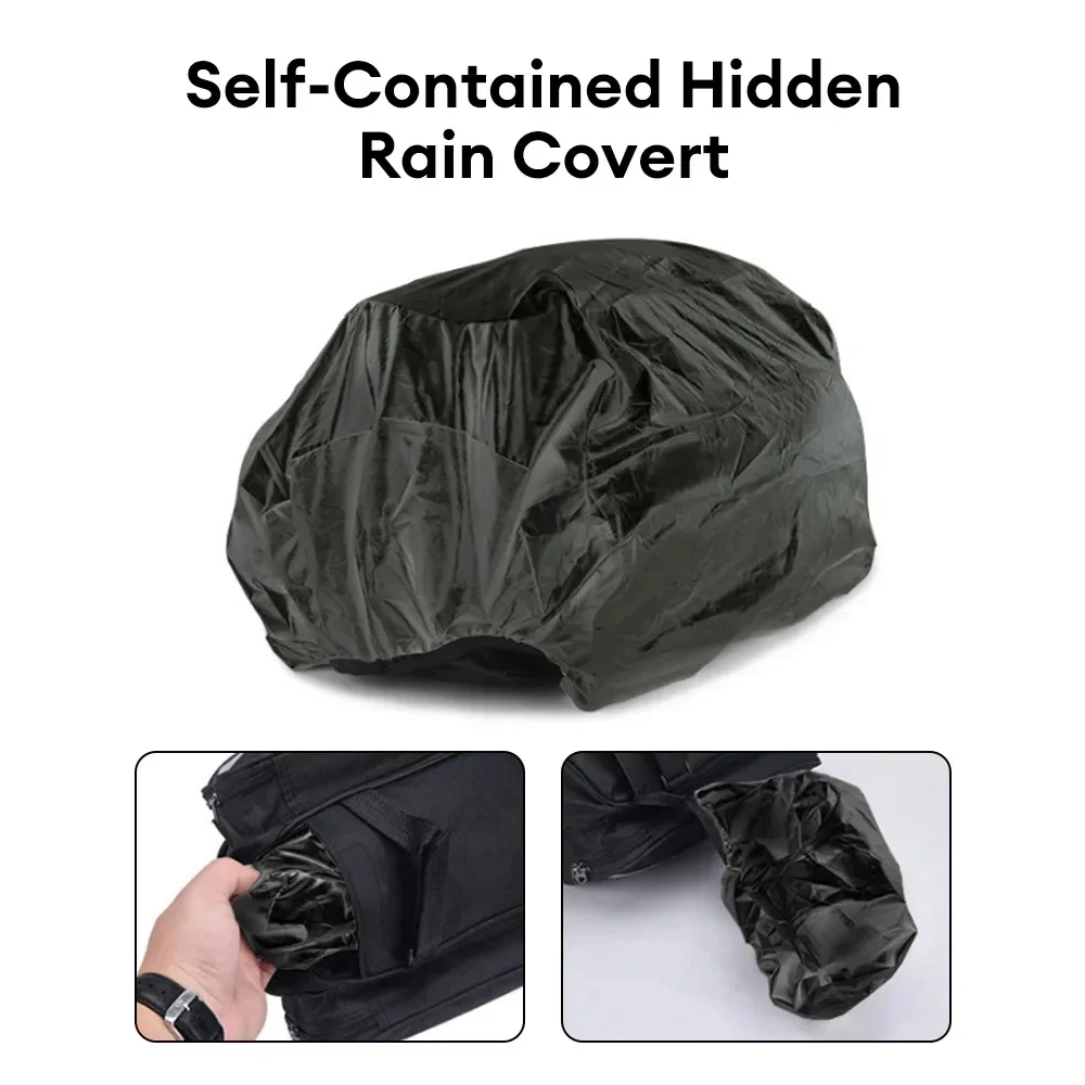 Bicycle Trunk Bag 27L Bicycle  - Cycling Commute In Rain review and price