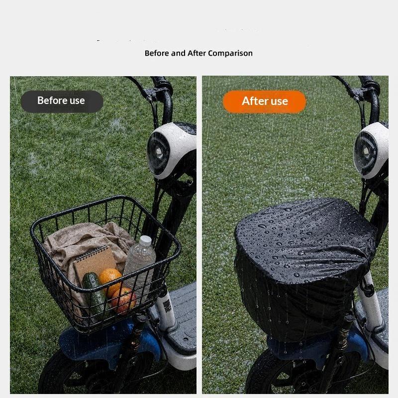 Waterproof Bike Basket Liner R - Cycling Commute In Rain review and price