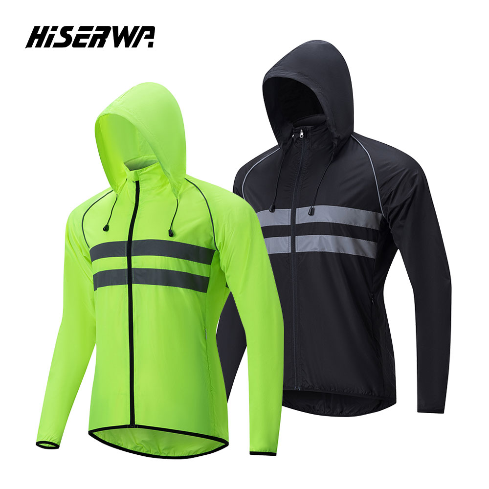 HISERWA Cycling Windbreaker Wi - Cycling Commuter Jacket review and price